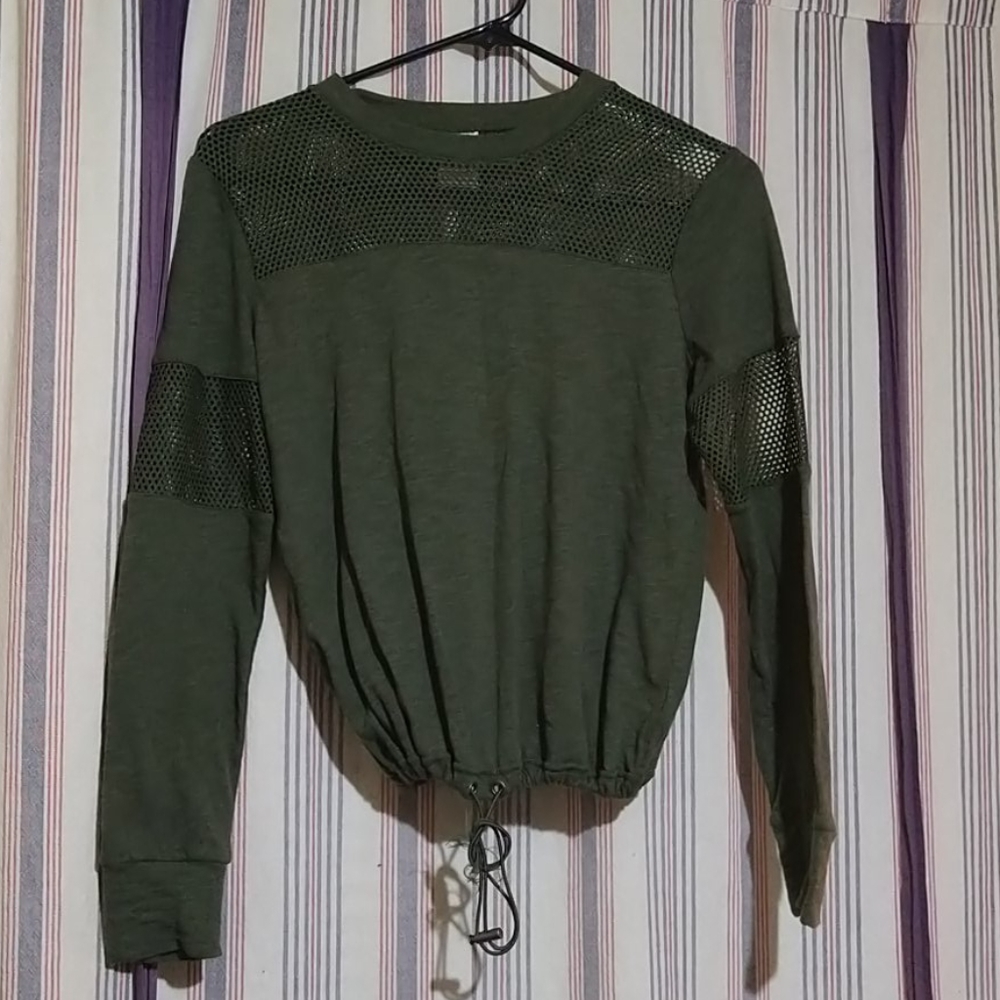 Green and black shirts